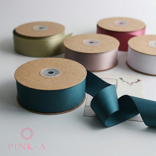*(SET 2M/CUỘN 9M) Ruy băng lụa mờ Hàn Quốc cao cấp CỠ 38MM làm nơ, trang trí DIY, decor, gói quà, gói hoa, phụ kiện may