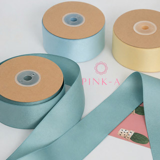 *(SET 2M/CUỘN 9M) Ruy băng lụa mờ Hàn Quốc cao cấp CỠ 38MM làm nơ, trang trí DIY, decor, gói quà, gói hoa, phụ kiện may
