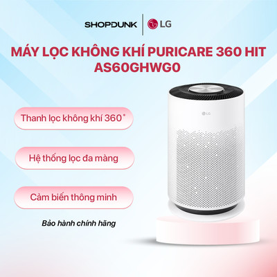 Máy lọc không khí LG PuriCare 360 Hit AS60GHWG0.ABAE - Chính hãng