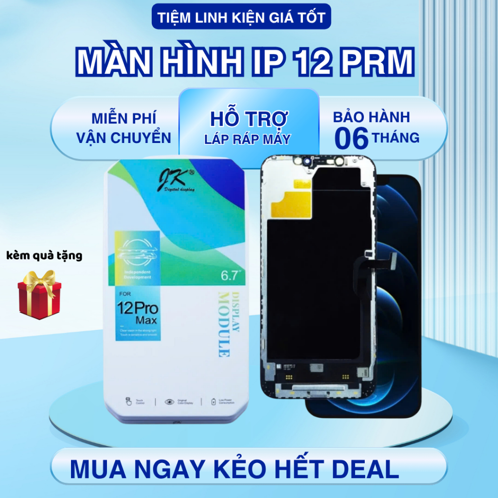 Màn hình tương thích 12 PRM JK INCELL (Tặng kèm keo)