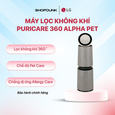Máy lọc không khí LG PuriCare 360 Alpha Double AS10GDBY0.ABAE 72W - Chính hãng