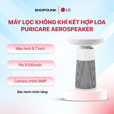 Máy lọc không khí kết hợp Loa LG PuriCare Aerospeaker AS20GSHU0
