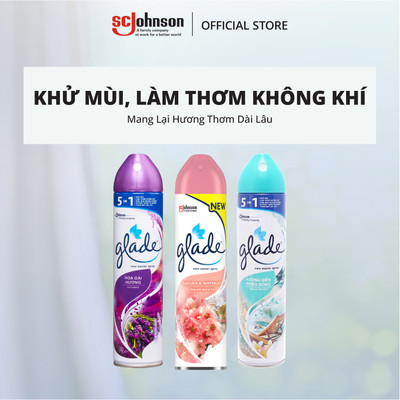 GLADE Xịt Thơm Phòng Khử Mùi Lưu Hương Bền Lâu 280ml
