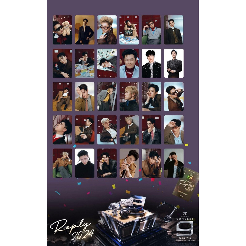Card Hologram ATSH Concert Day 9