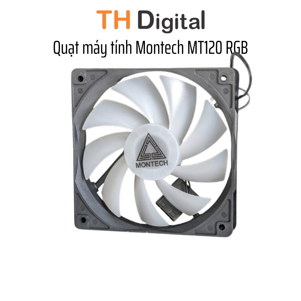 Quạt máy tính Montech MT120 RGB - Hàng chính hãng