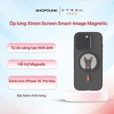 Ốp lưng Xtrem Screen Smart-Image Magnetic dành cho iPhone 16 Pro Max