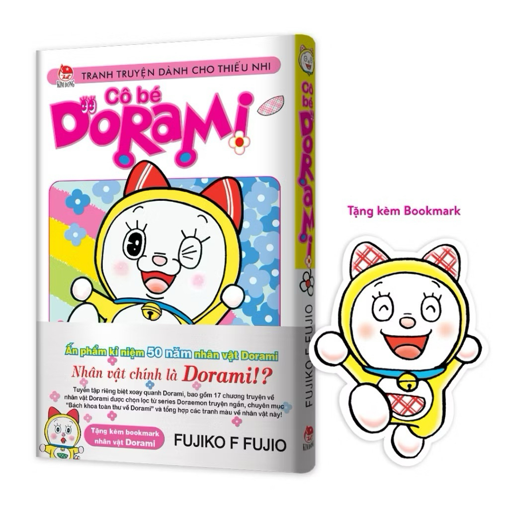 Truyện Tranh | Cô bé Dorami Doremi Doraemi - Bản bìa áo - Tặng kèm obi bookmark - NXB Kim Đồng