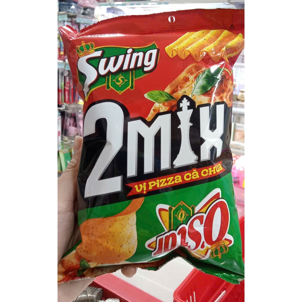 Bánh Snack Swing 2 mix Vị pizza cà chua 30g