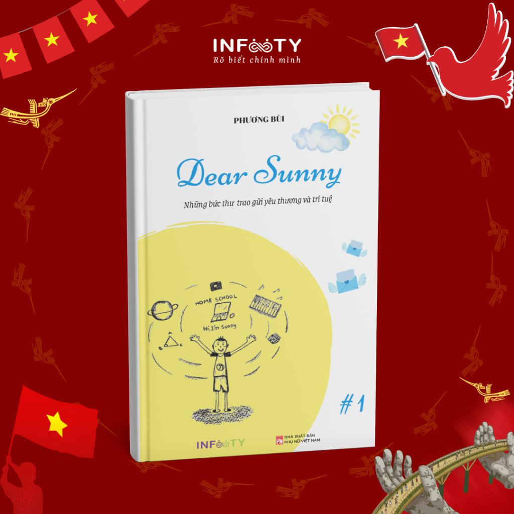 Sách Song ngữ Dear Sunny #1 - Letters of love and wisdom | Infinity Books | Phương Bùi