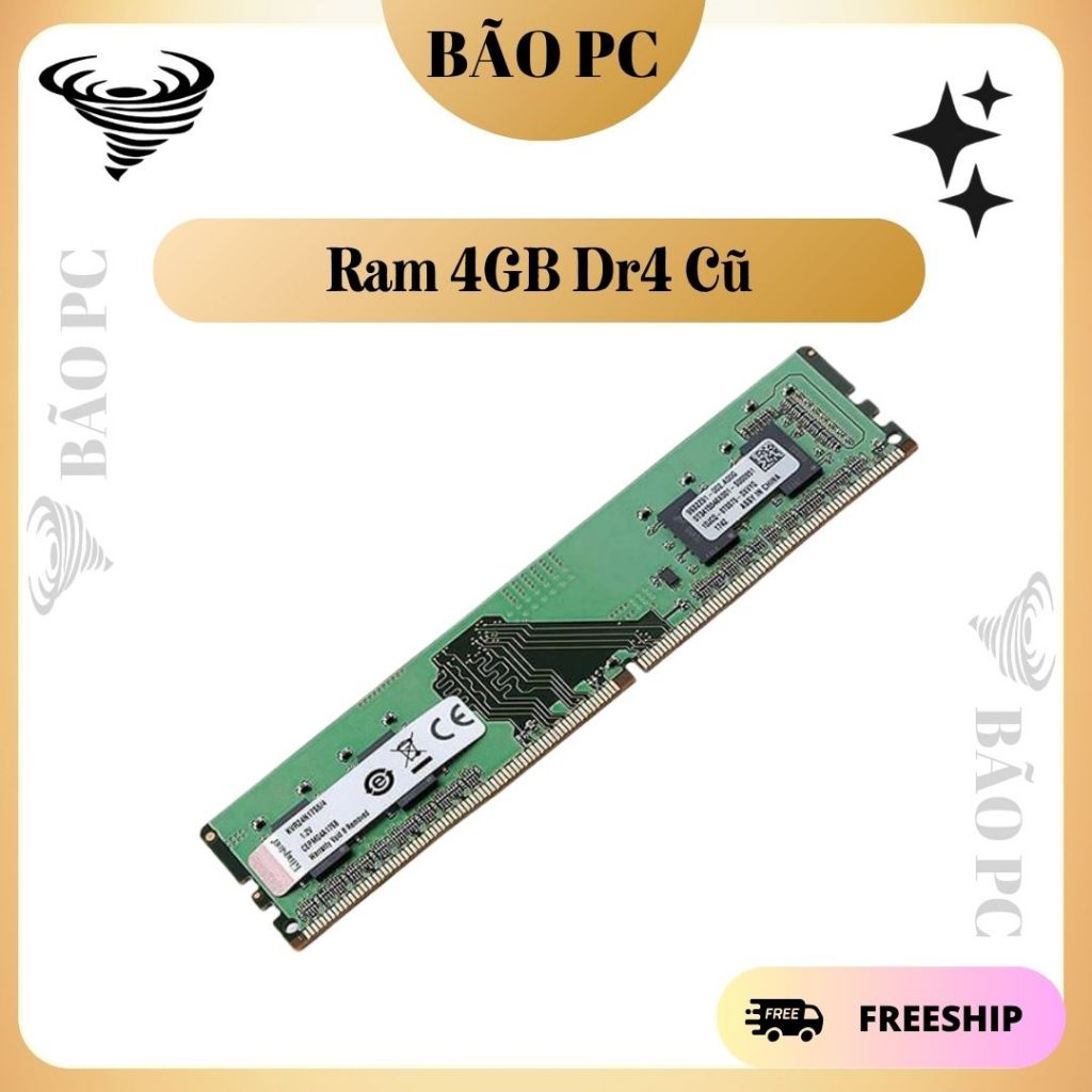 Ram 8GB DDR4 Bus 2133 2400 2666 3200 Ram PC Không Tản