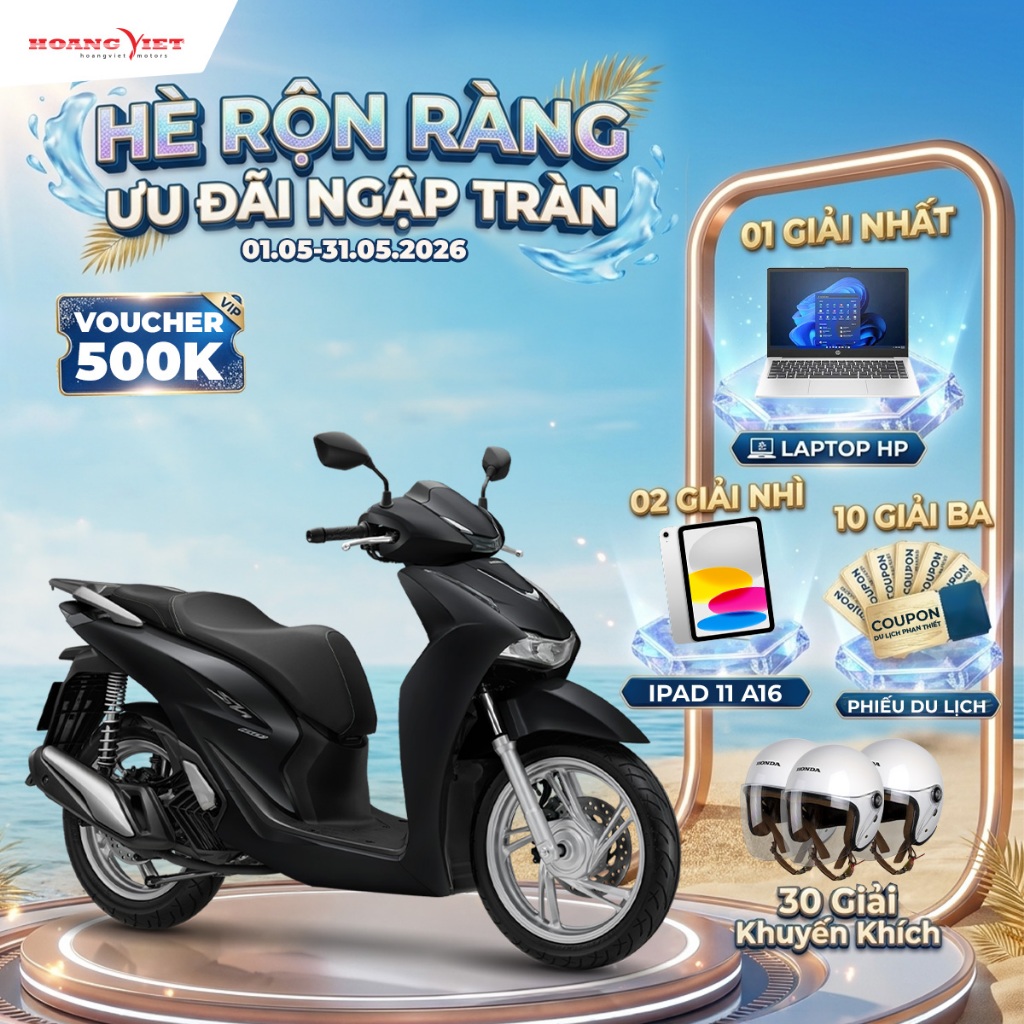 Xe Máy Honda SH 160i 2026 - Phiên Bản Tiêu Chuẩn
