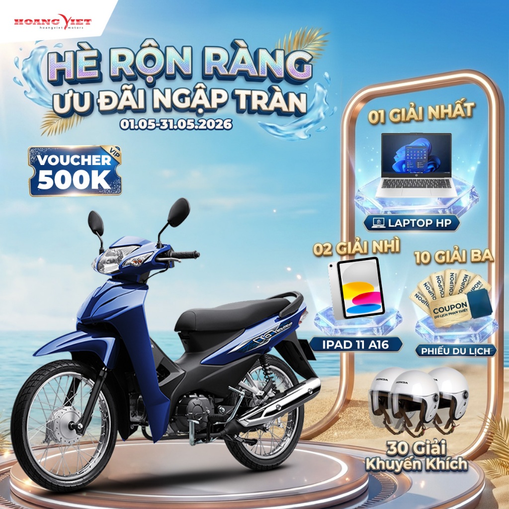 Xe Máy Honda Wave Alpha 2024 - Phiên Bản Tiêu Chuẩn | BigBuy360 - bigbuy360.vn
