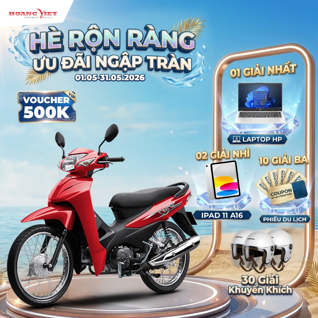 Xe Máy Honda Wave Alpha 2024 - Phiên Bản Tiêu Chuẩn | BigBuy360 - bigbuy360.vn