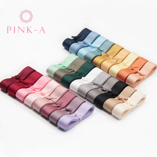 *(SET 2M/CUỘN 9M) Ruy băng lụa mờ Hàn Quốc cao cấp CỠ 16MM làm nơ, trang trí DIY, decor, gói quà, gói hoa, phụ kiện may