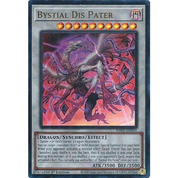 [ Bài Yugioh Chính Hãng ] Bystial Dis Pater - RA05-EN041 - Super/Ultra/Secret