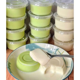 Set 2000 ly PP CHỊU NHIỆT tàu hủ 405(100ml) - Sản phẩm đã kèm nắp