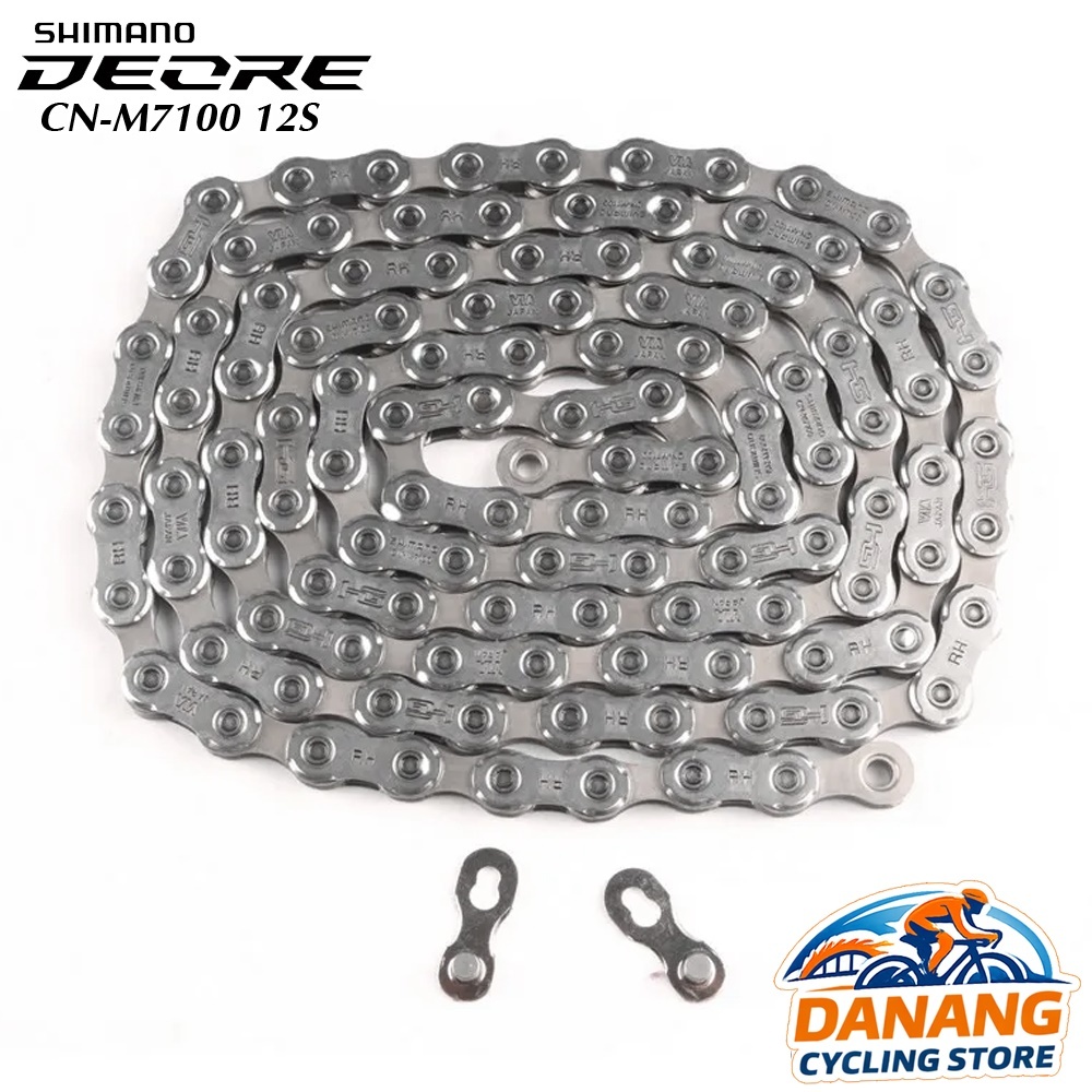 Xích Sên Xe Đạp SHIMANO Deore CN M7100 Dùng Cho 12 Tốc Độ  – Chính Hãng, Không Hộp