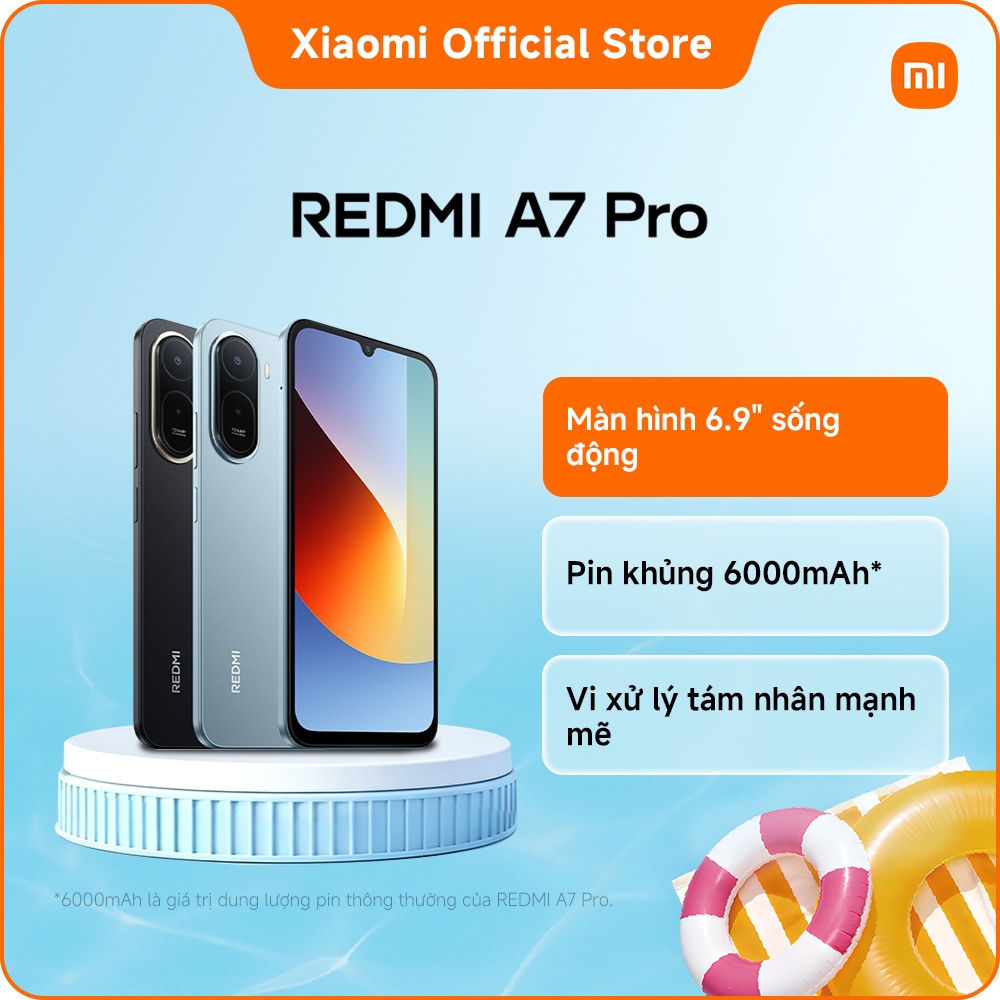 Điện thoại thông minh REDMI A7 Pro | Pin khủng 6000mAh| Màn hình 6.9" sống động | BigBuy360 - bigbuy360.vn