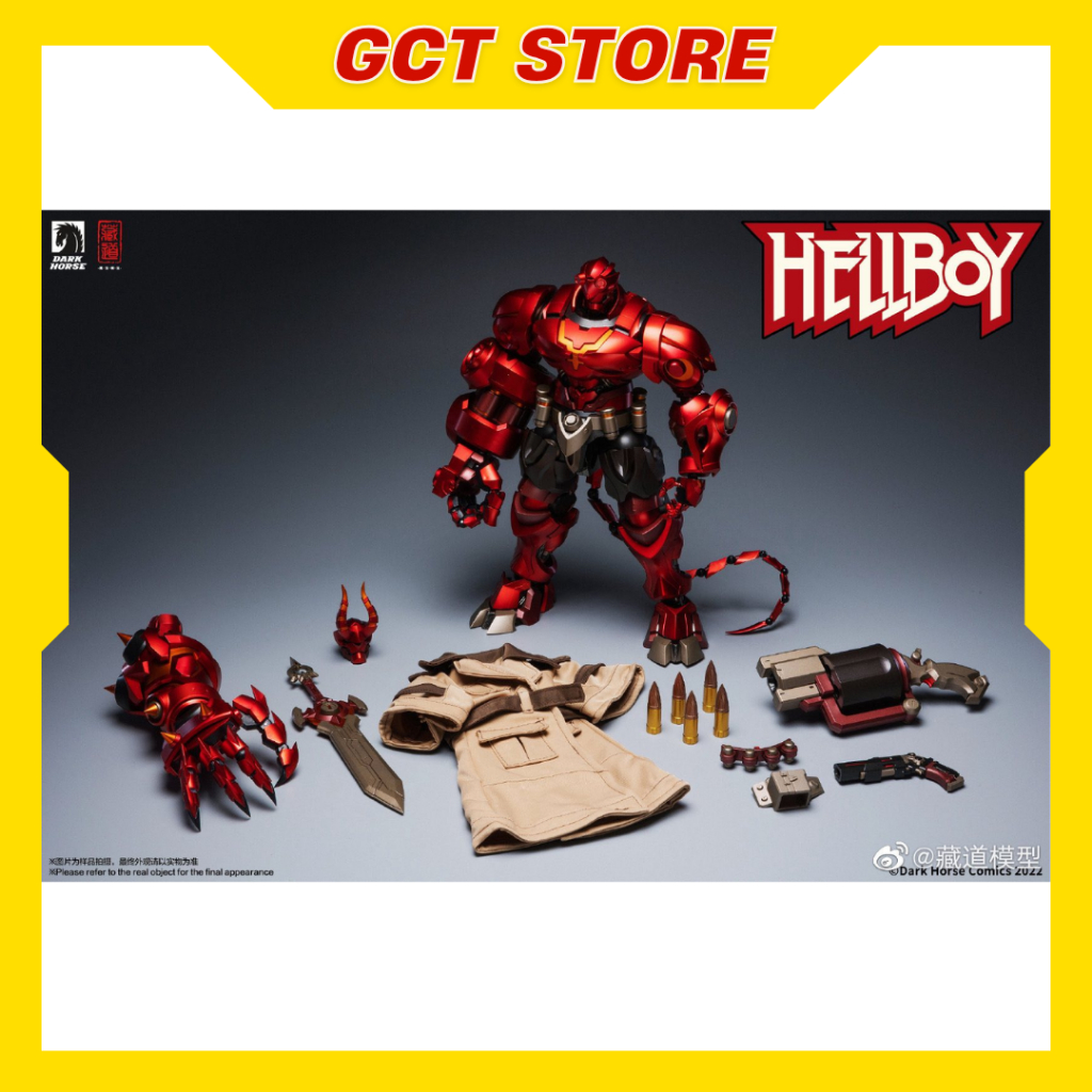 [Đặt Trước] Mô Hình Metal Build CD-FA-02 Hellboy - Chính hãng CangDao