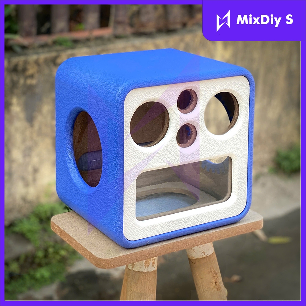 Vỏ thùng loa cho củ loa sub BB3 dáng nồi cơm tay xách nóc