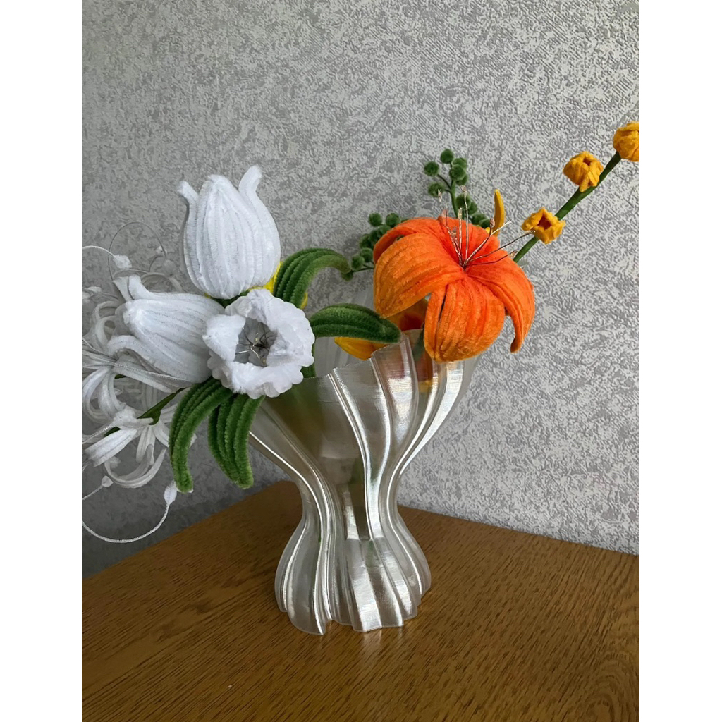 Lọ Hoa Gợn Sóng Bloom - Ripple Bloom Vase