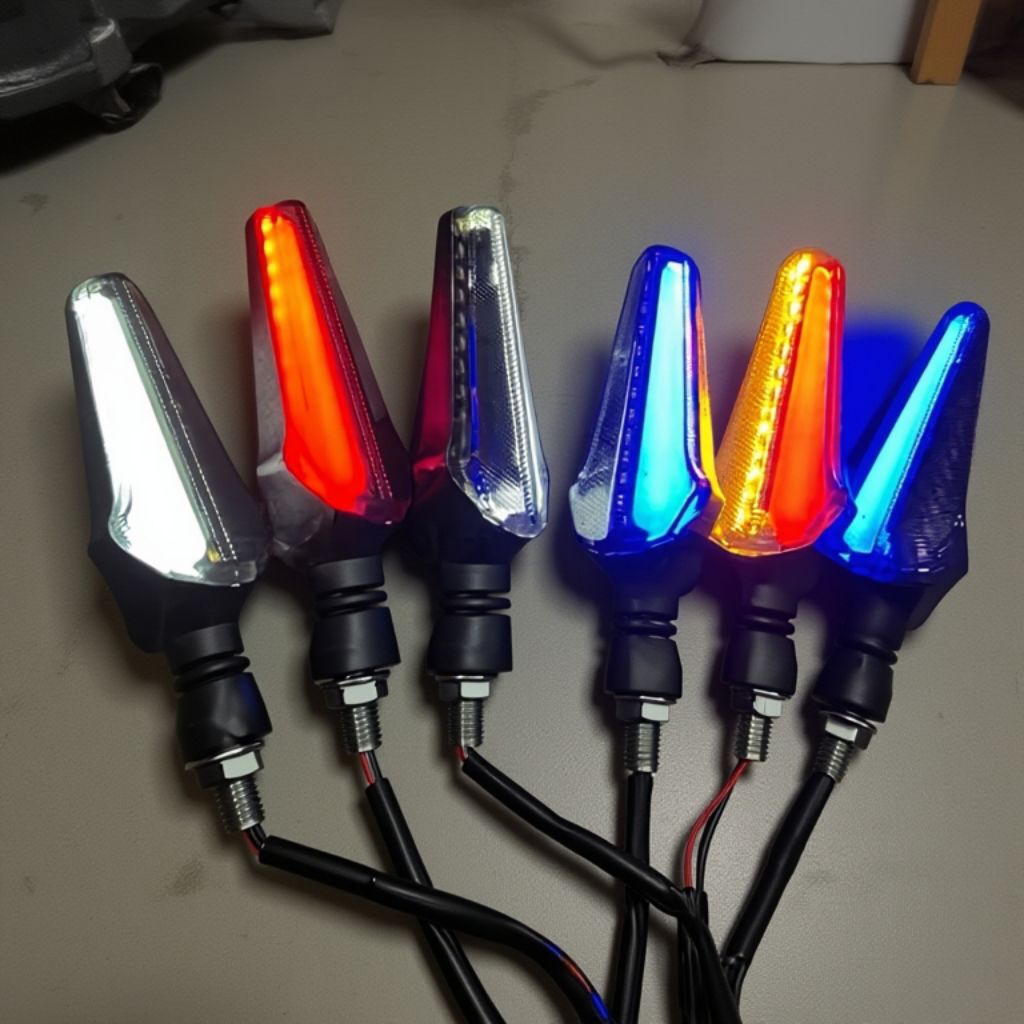 Xinhan L21 48V Ghép 2 Màu LED Chạy Audi Cực Đẹp(1 đôi) 🔥Xinhan 48V Test Bằng AcQuy Không Sáng
