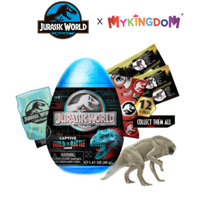 Đồ Chơi Trứng Slime Sưu Tập Jurassic World: Thảm Họa Phòng Lab TOY MONSTER T02473-2