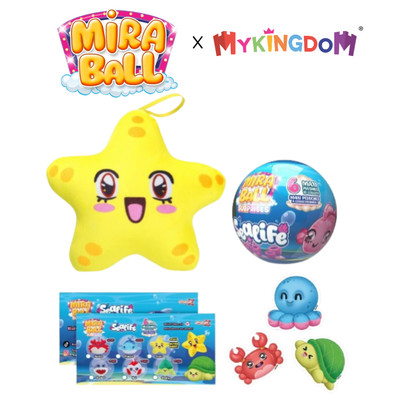 Đồ Chơi Banh Miraball Thú Bông Hình Sinh Vật Biển MIRABALL SURPRISES M14447 - Giao hàng ngẫu nhiên