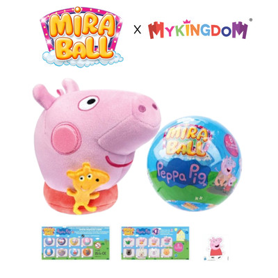 Đồ Chơi Banh Miraball Thú Bông Heo Peppa MIRABALL SURPRISES M14442 - Giao Hàng Ngẫu Nhiên MYKINGDOM