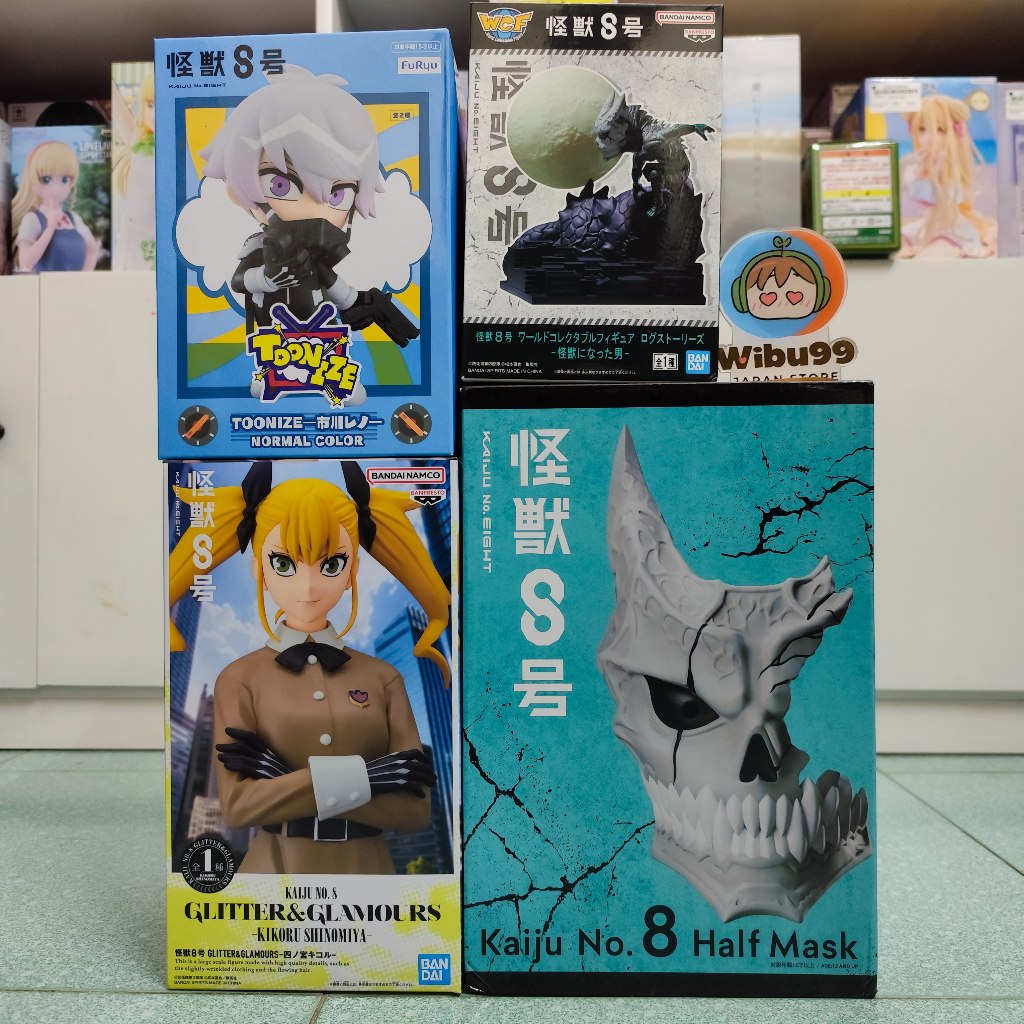 Mô Hình Reno Ichikawa Kikoru Shinomiya Kafka Hibino Kafka Kaiju No 8 Quái Vật 8 Chính Hãng Nhật Bản 