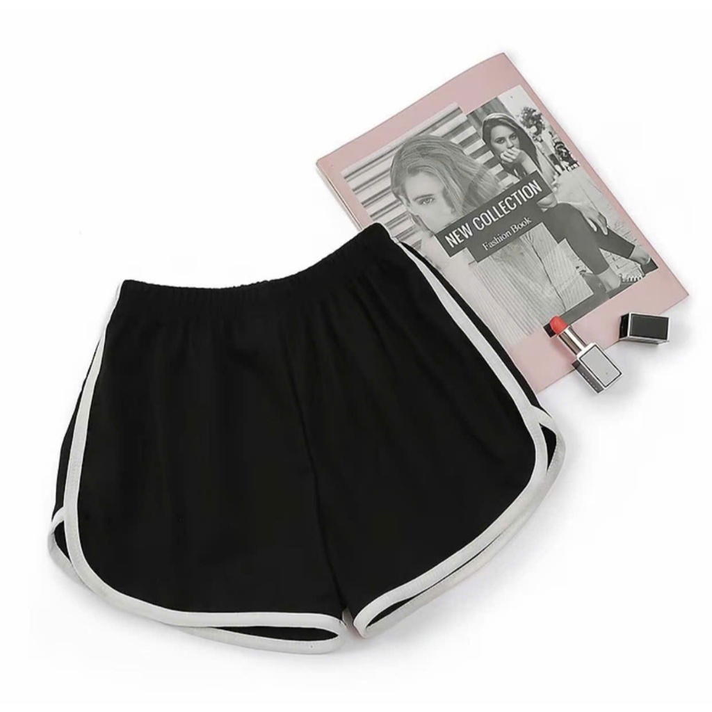 Quần hè bé gái 10–45kg (3–15 tuổi) – quần thể thao trơn basic, quần rót co giãn, vải mềm mát thoáng 