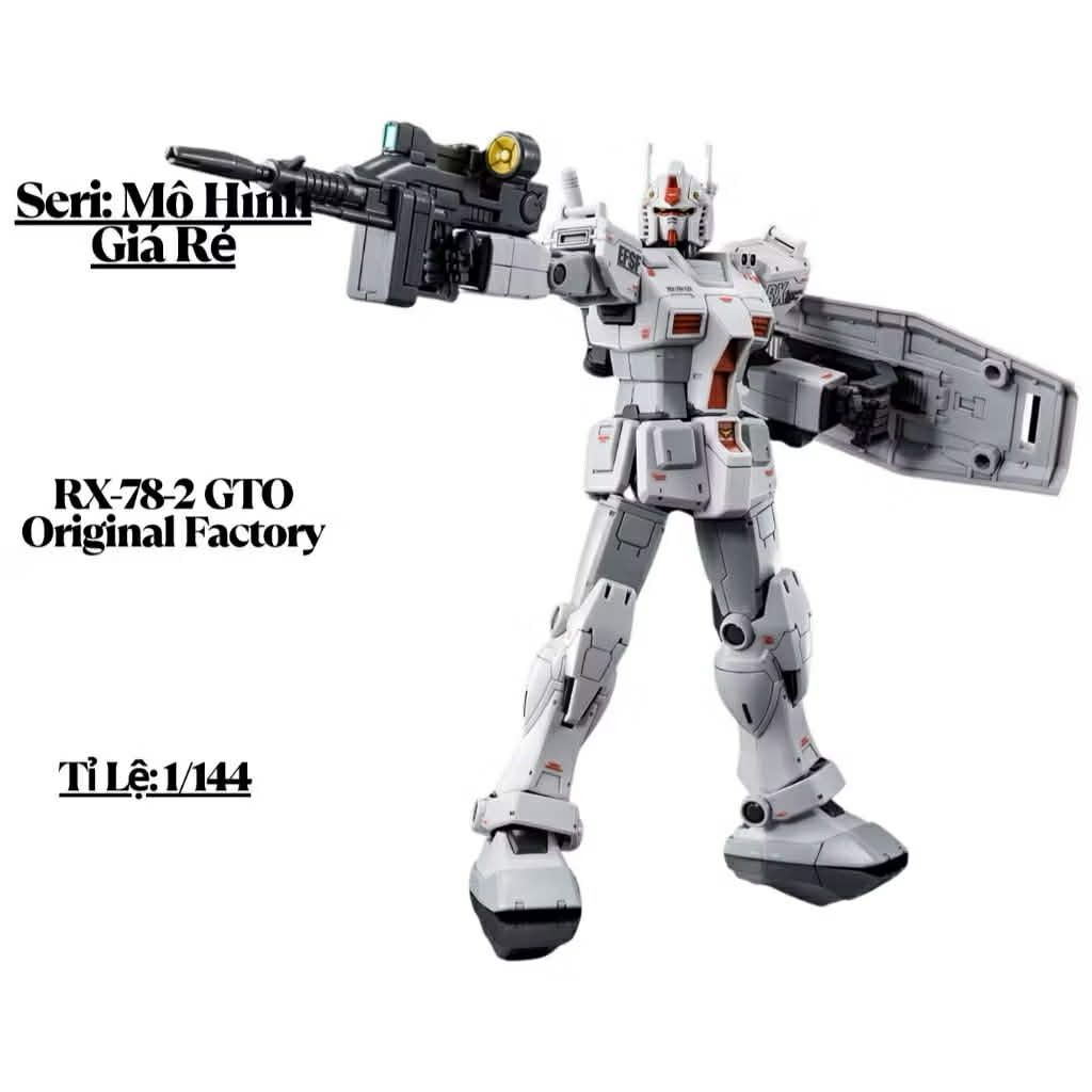 Mô Hình Lắp Ráp HG 1/144 RX-78-2 GTO Original Factory Color - 61413 - 012GTO - GundamGao