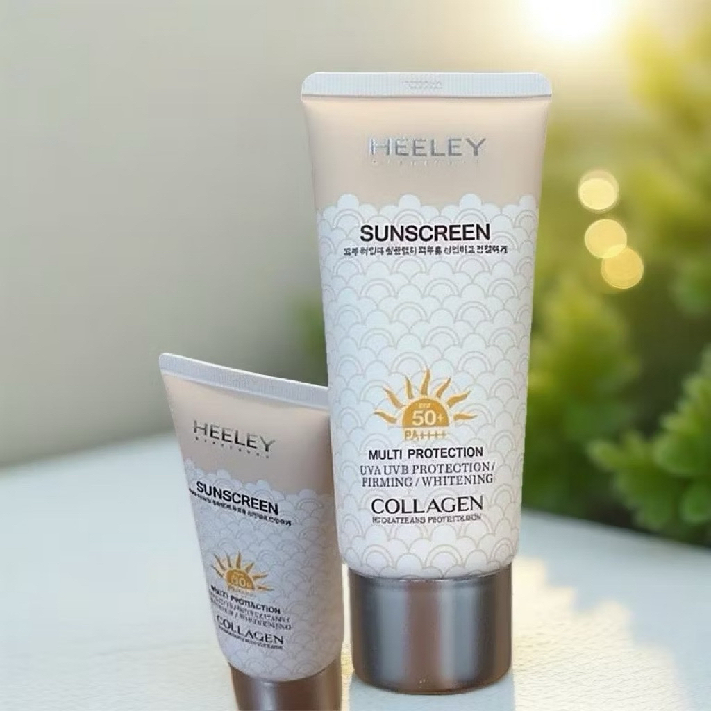 Kem chống nắng Heeley Collagen Multi Protection SPF 50+ PA+++ dung tích 88ml