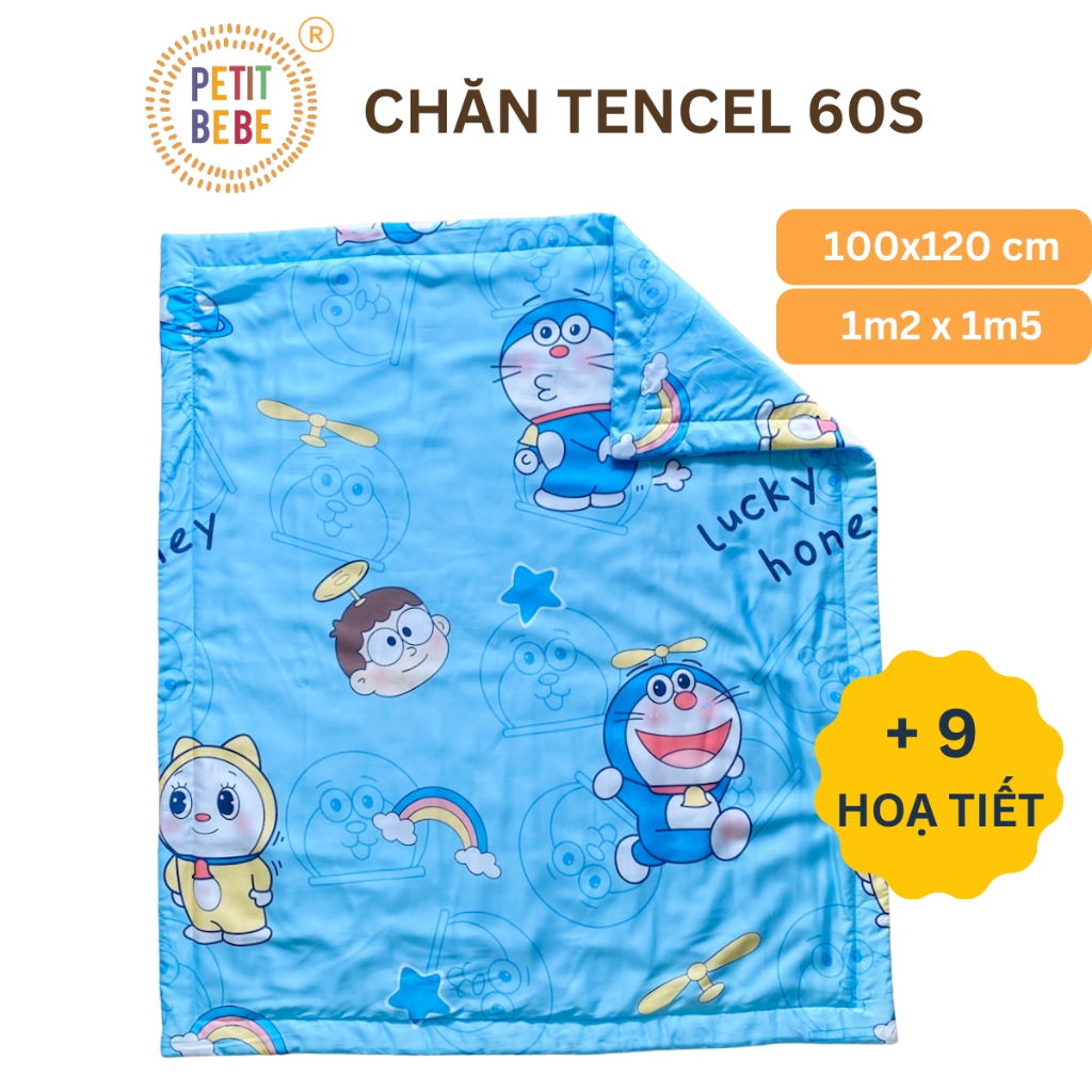 Chăn Cho Bé Tencel 60s PETIT BEBE – Nhiều Kích Thước, Siêu Nhẹ, Thoáng Khí