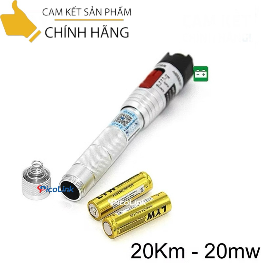 Bút soi cáp quang NF904 NF-904 chính hãng Noyafa 20km, 20mw