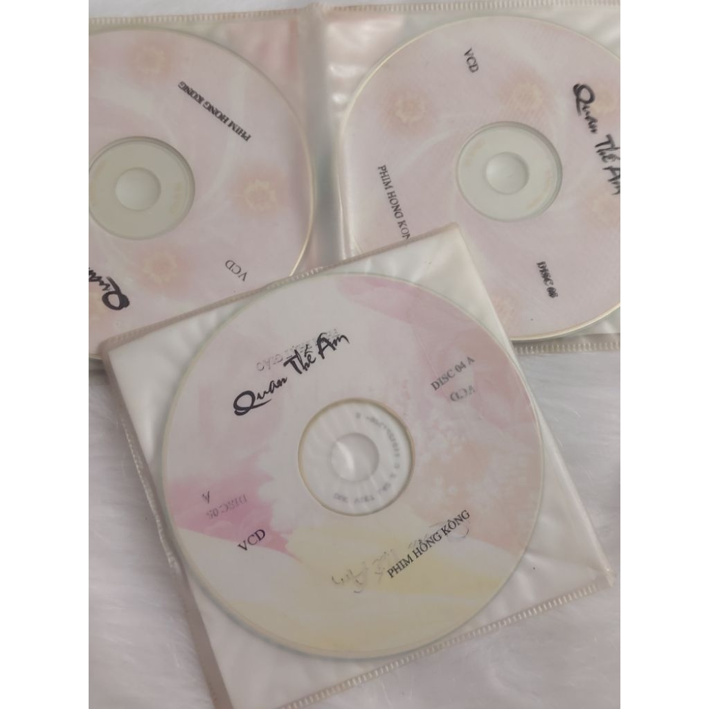 Combo 6 VCD phim Hồng Kông Quan Thế Âm (4A_8) như hình