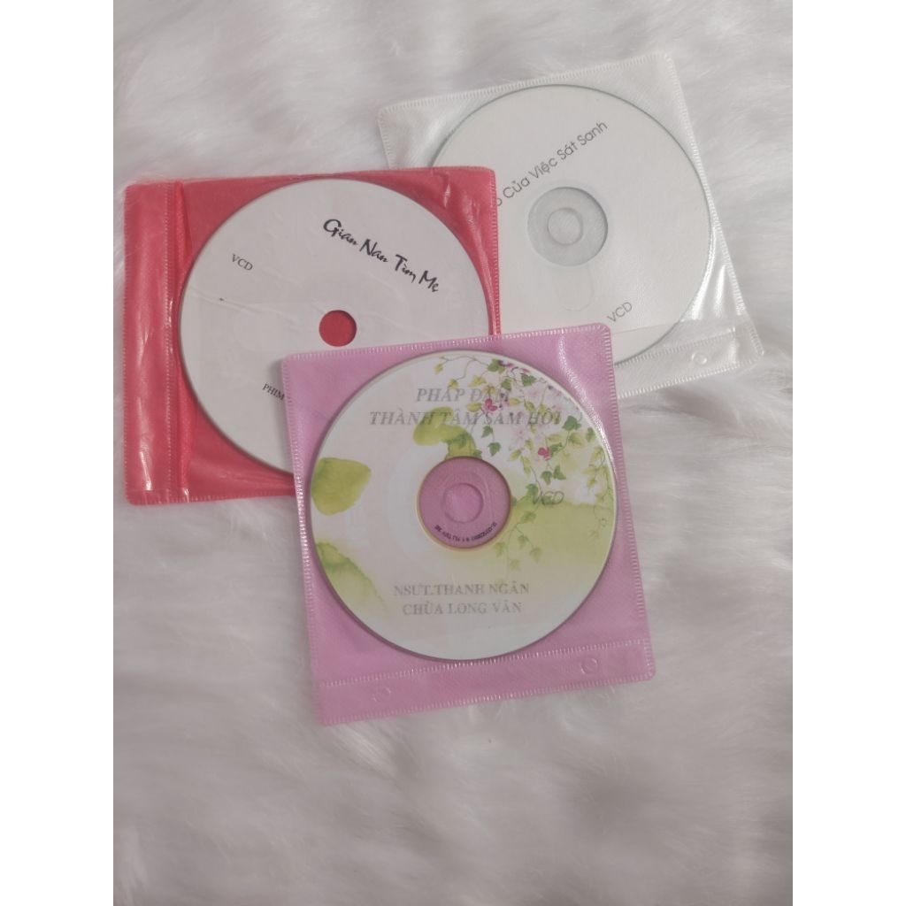 Combo 3 VCD về Phật giáo như hình