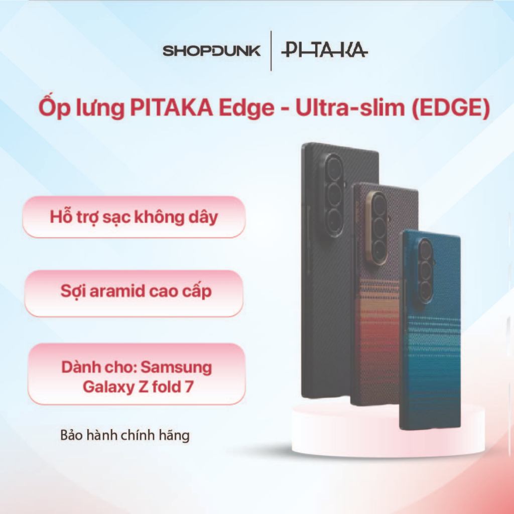 Ốp lưng Pitaka Ultra-Slim dành cho Samsung Z Fold 7