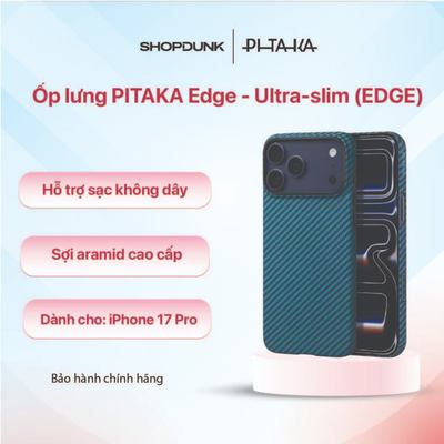 Ốp lưng - PITAKA Ultra-Slim (with PitaTap) cho iPhone 17 Pro
