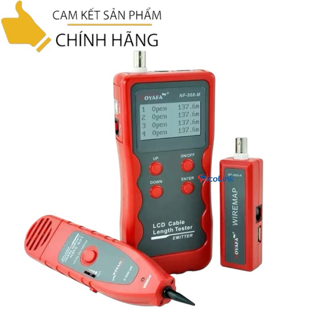 Máy test cáp mạng NOYAFA NF-868 NF868