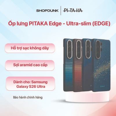 Ốp lưng PITAKA Edge - Ultra-slim dành cho Samsung S26 Ultra