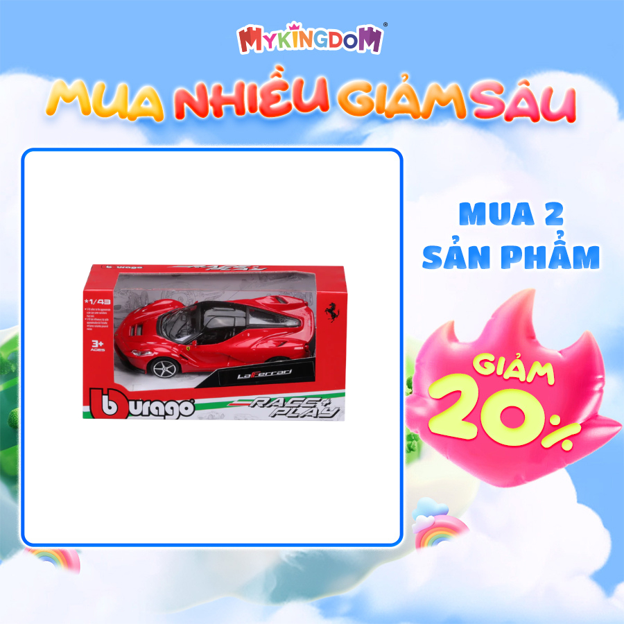 Đồ Chơi Mô Hình Tỉ Lệ 1:43 Xe Ferrari R&P-LaFerrari MAISTO 31137/18-36100