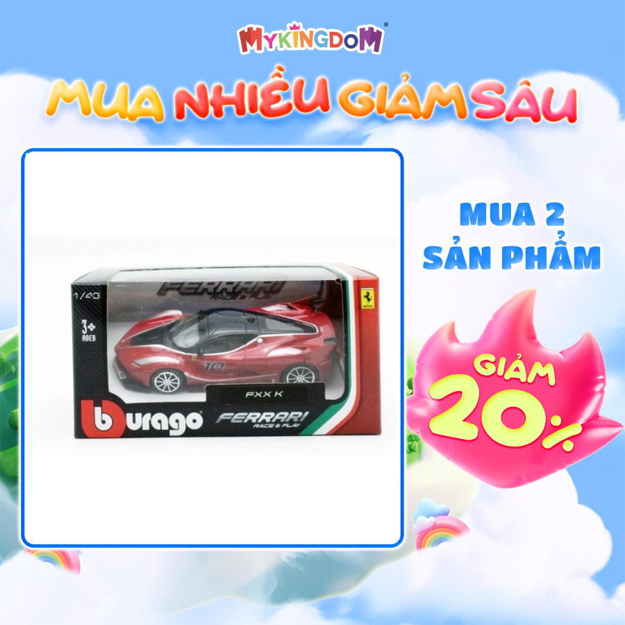 Đồ Chơi MAISTO Mô Hình Tỉ Lệ 1:43 Xe Ferrari Fxx K Cực Ngầu 36024/18-36100