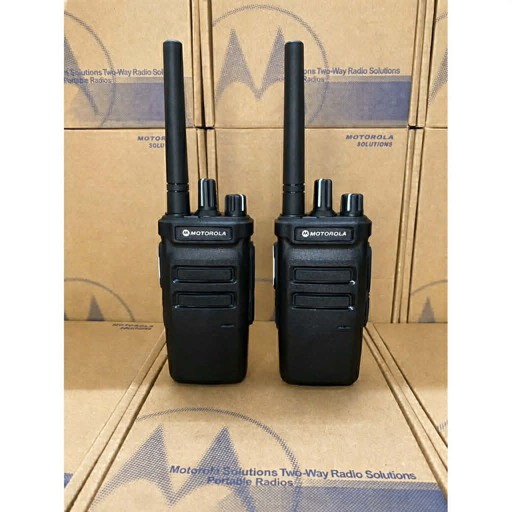 Compo 2 Máy Bộ Đàm Motorola GP-328D+ ( Tự Động Sao Chép Tần Số, tặng kèm tai nghe cao cấp