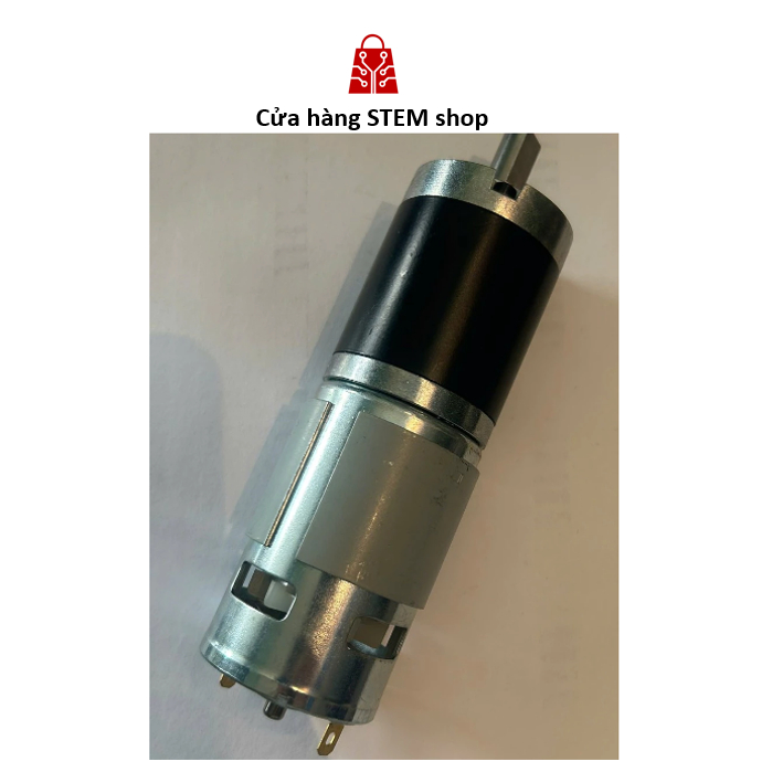Động Cơ Giảm Tốc Hành Tinh 42GP-775 DC 12V 120RPM - Motor Giảm Tốc Lực Kéo Khủng Cho Robot, Xe Điện 