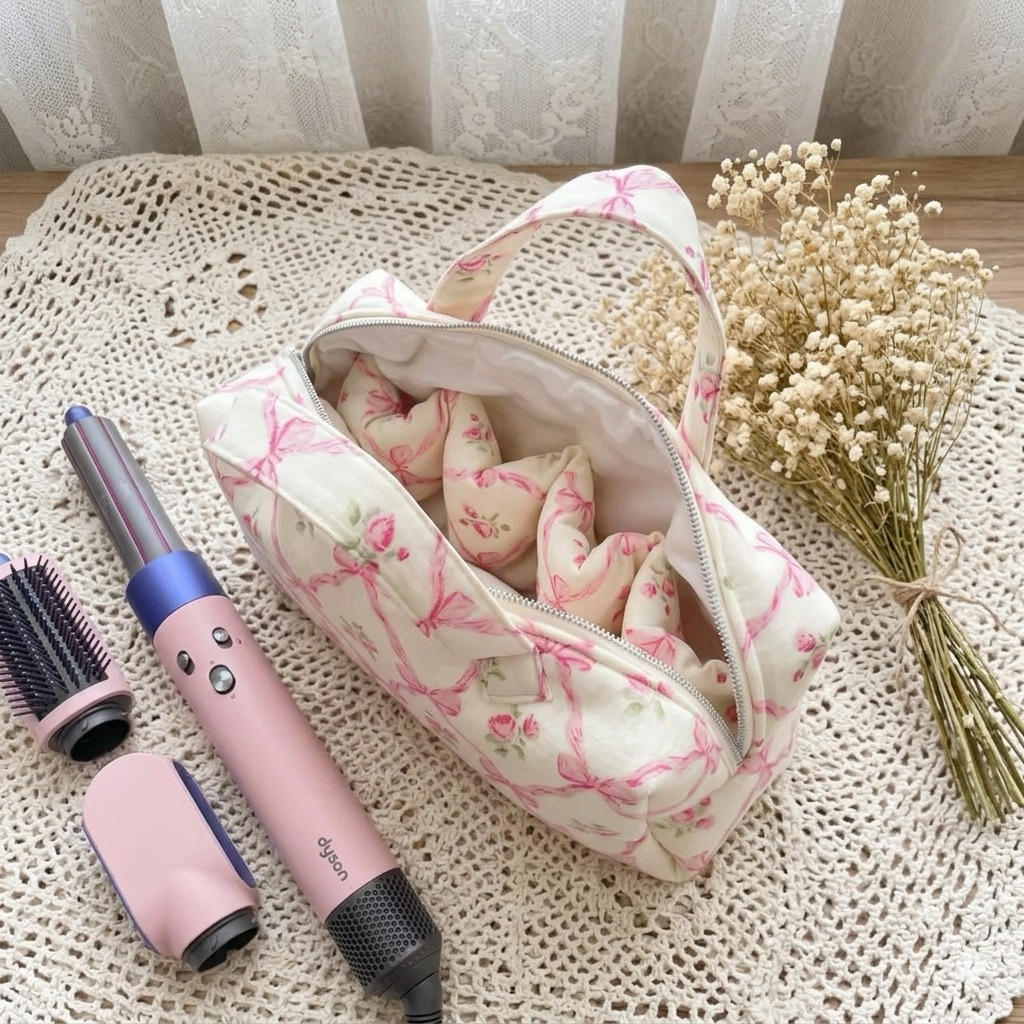Pawme | Túi du lịch _ Túi đựng máy sấy tóc, máy tạo kiểu tóc , có chia ngăn nhỏ đựng phụ kiện