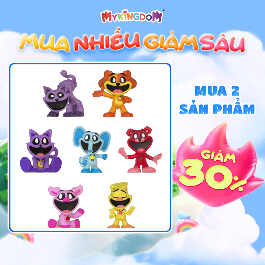 Mô Hình Nhân Vật Poppy Playtime Series 3 Smiling Critters MF7713 - Giao hàng ngẫu nhiên
