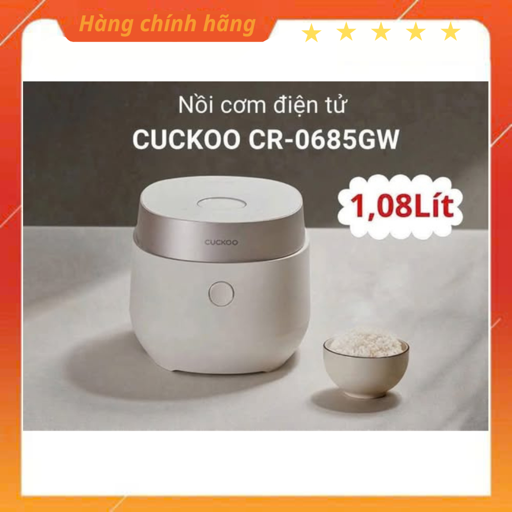 NỒI CƠM ĐIỆN CUCKOO CR-0685GW 1,08L