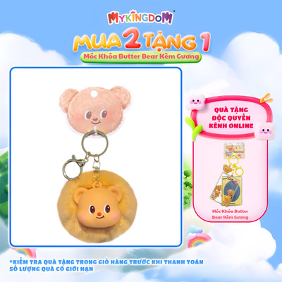 Móc Khóa Butter Bear Lông Mềm Mại OTHER GIRL BRANDS YZ0696-01