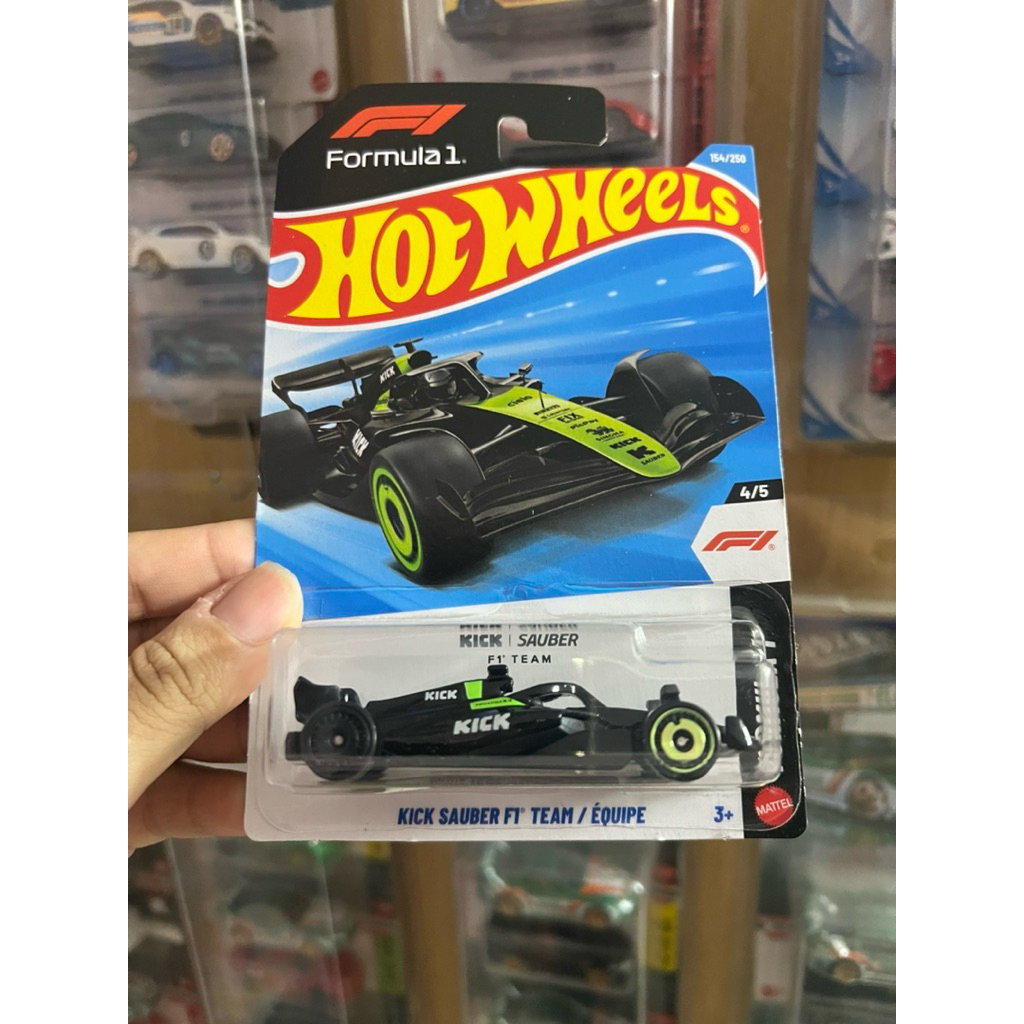 Xe Mô Hình Hot Wheels KICK SAUBER F1 TEAM / ÉQUIPE
